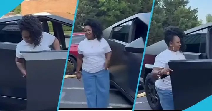 Gifty Anti Steps Out Like a Queen in Tesla Cybertruck, Radiates ‘Rich Auntie’ Energy in Maryland (1)